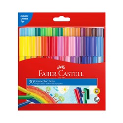 501631 - FABER CASTELL CONNECTOR PENS Coloured Wallet-30